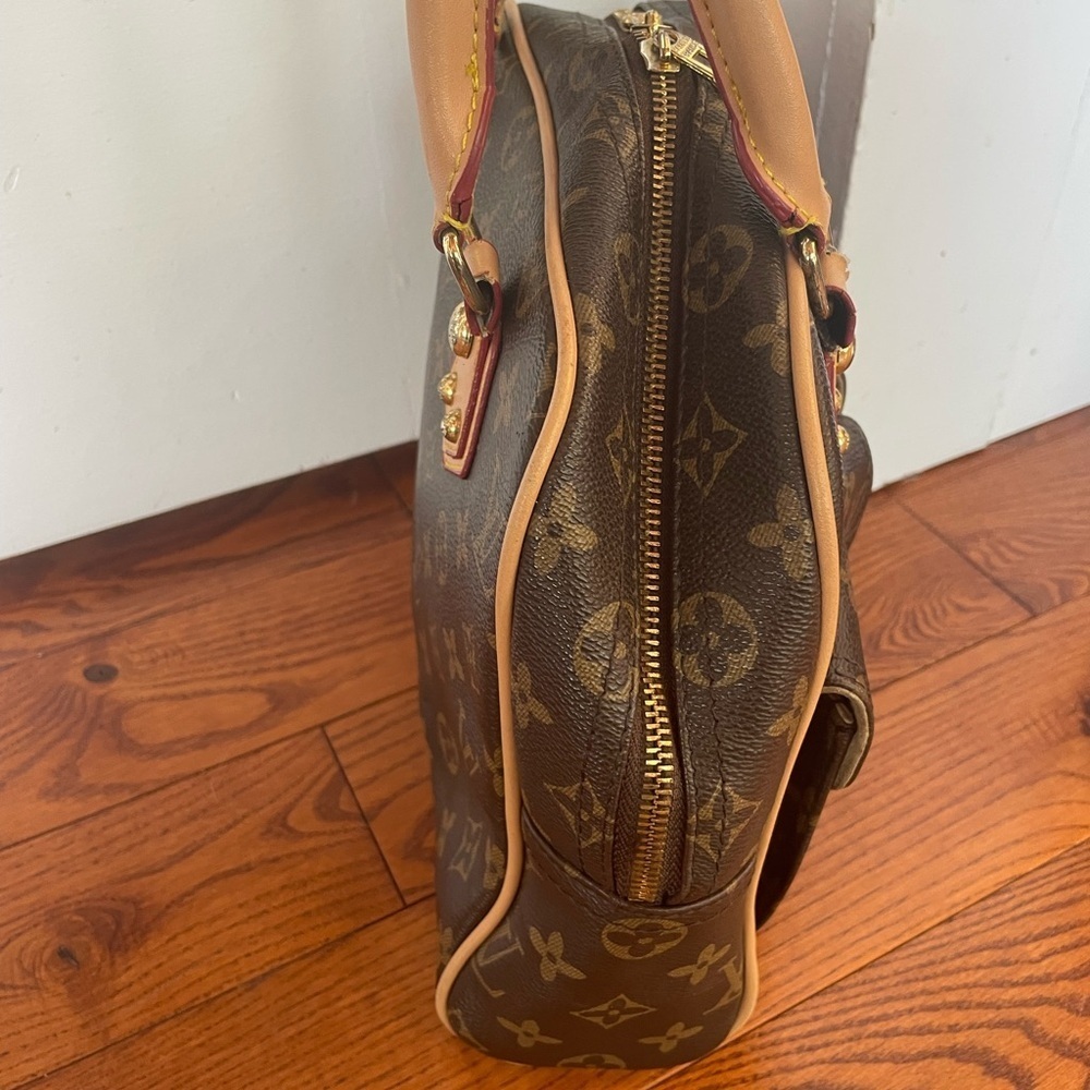 Louis Vuitton Brown Monogram Satchel - Picture 2 of 11